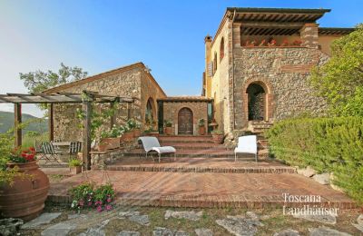 Character properties, Exclusive private hillside property with view over Val d'Orcia
