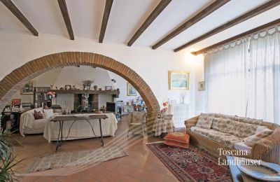 Farmhouse for sale Sarteano, Tuscany:  RIF 3009 Blick in Wohnbereich