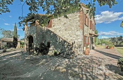 Farmhouse for sale Sarteano, Tuscany:  RIF 3009 Blick auf Haupthaus