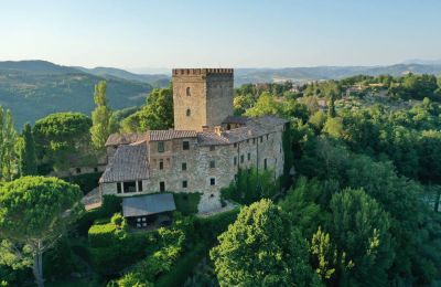 Medieval castle for sale 06019 Polgeto, Castello di Polgeto, Umbria, Exterior View