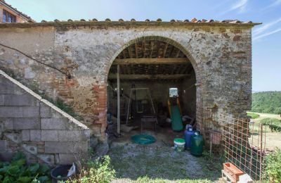 Farmhouse for sale Asciano, Tuscany:  RIF 2982 Blick auf NG