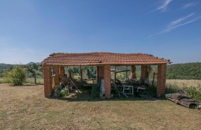 Farmhouse for sale Asciano, Tuscany:  RIF 2982 Unterstellmöglichkeit