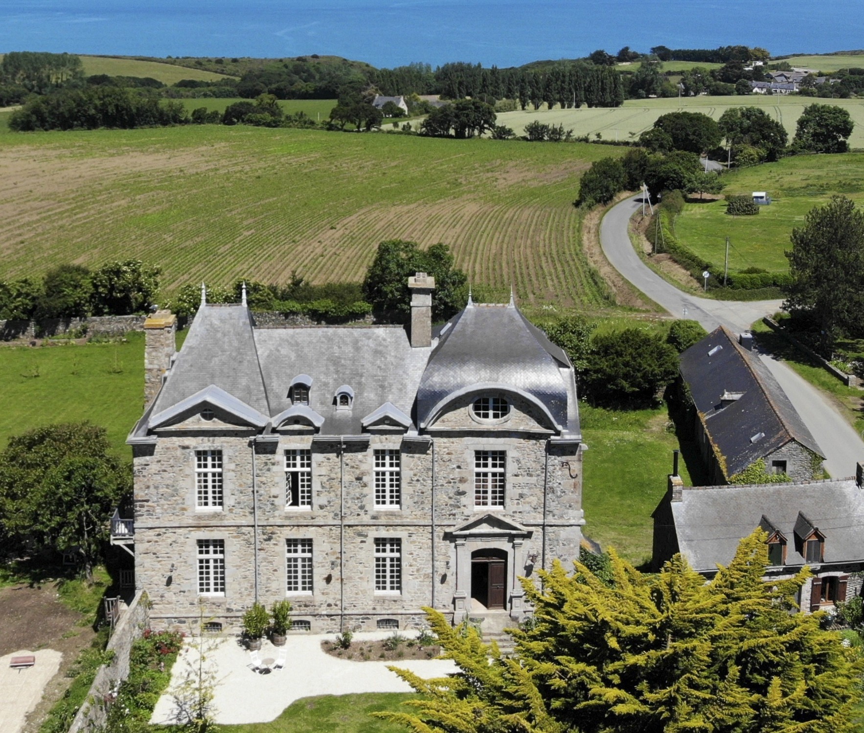 Castle with sea view in Brittany, PleneufValAndré