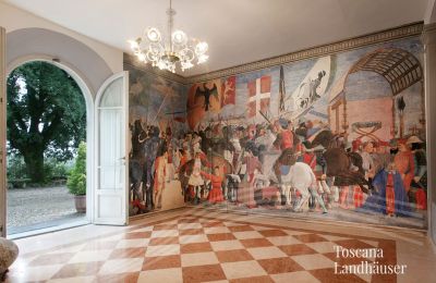 Historic Villa for sale Arezzo, Tuscany:  eingang