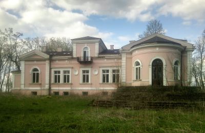 Manor House for sale Lubiatów, Dwór w Lubiatowie, Łódź Region, Back view