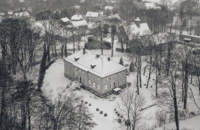 Castle for sale Sławnikowice, Slawnikowice 99, Lower Silesia, Drone view