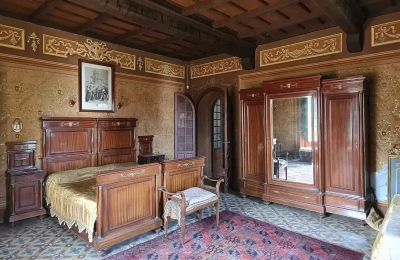 Castle for sale Cavallirio, Piemont:  Bedroom