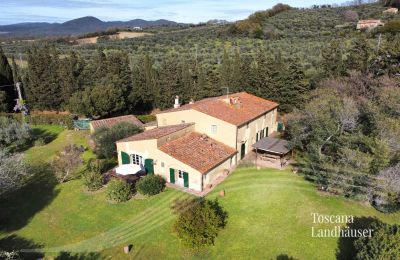 Country House for sale Castagneto Carducci, Tuscany:  RIF 3057 Vogelperspektive