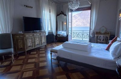 Historic Villa for sale Cannobio, Piemont:  Bedroom