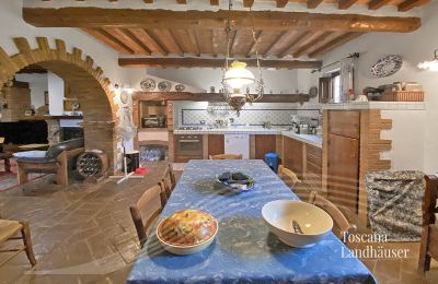 Farmhouse for sale Marciano della Chiana, Tuscany:  RIF 3055 Küche mit Essbereich