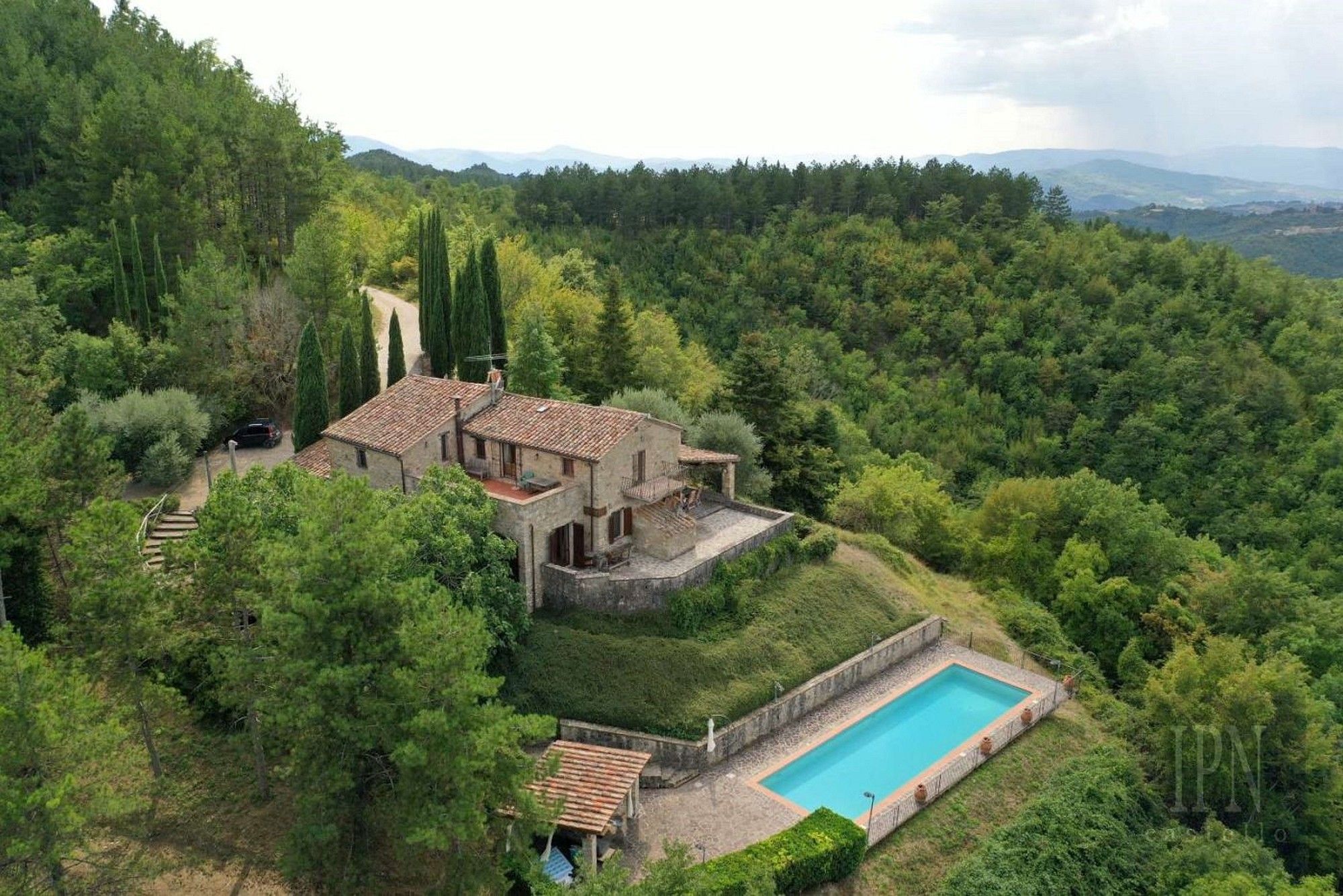 Photos Umbrian Stone House Surrounded by Forest with Valley Views