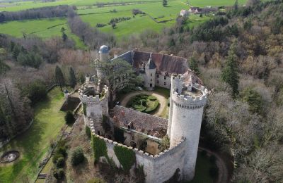 Character properties, French castle for sale in Veauce, north of Clermont Ferrand - Endangered monument