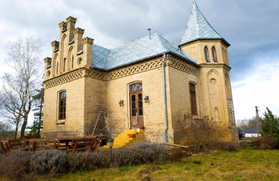 Historic Villa for sale Chmielniki, Kuyavian-Pomeranian Voivodeship:  Back view