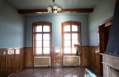 Historic Villa for sale Chmielniki, Kuyavian-Pomeranian Voivodeship:  Living Room