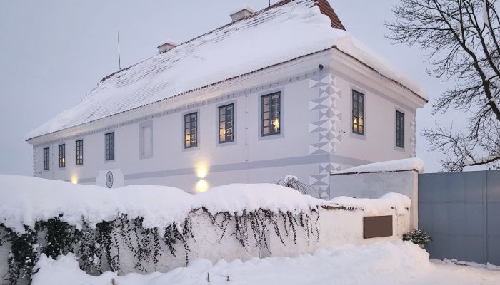 Restored castle in the South Bohemian countryside near České Budějovice