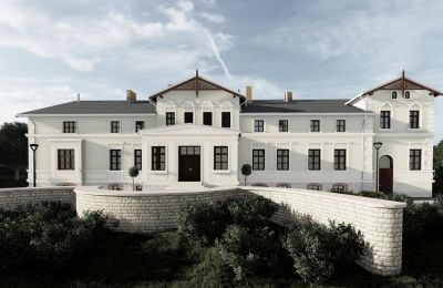 Castle for sale Stradzewo, Pałac w Stradzewie, West Pomerania, Visualization