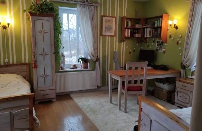 Timbered House for sale West Pomeranian Voivodeship:  Sypialnia na piętrze 