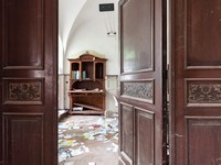 Posterstein manor house before renovation