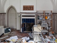 Posterstein manor house before renovation