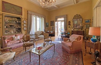 Historic Villa for sale Verbania, Piemont:  Living Room