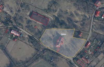 Castle for sale Dobrowo, West Pomerania, Site Plan
