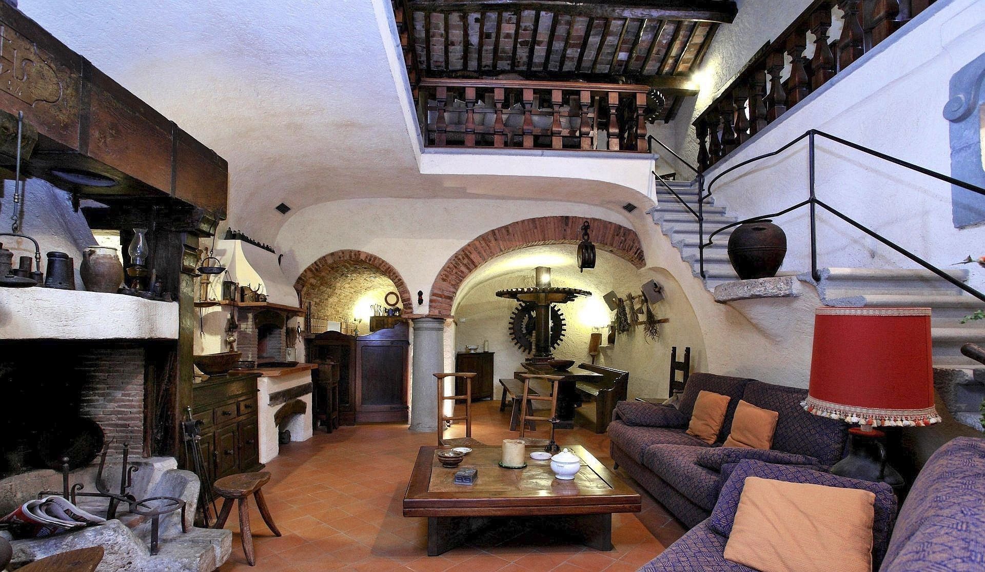 Photos Restored 15th-century olive mill with Italian charm