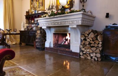 Manor House for sale Zarębów, Dwór w Zarębowie, Łódź Region, Fireplace