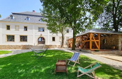 Manor House for sale Sędzisław, Dwór w Sędzisławiu, Lower Silesia, Garden