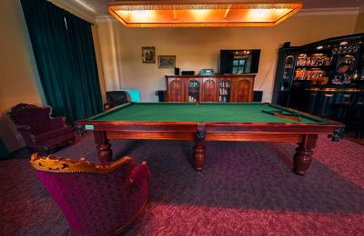 Manor House for sale Sędzisław, Dwór w Sędzisławiu, Lower Silesia, Billiard room