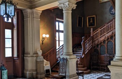 Castle for sale Redon, Brittany, Entrance Hall