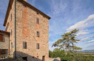 Character properties, Ancient Watchtower in the Umbrian countryside with lands