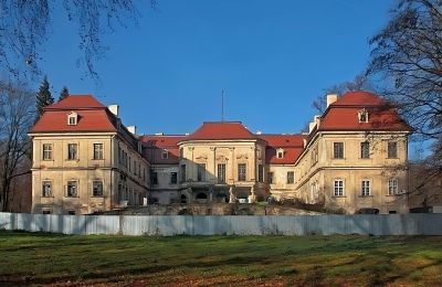 Castle for sale Grodziec, Lower Silesia, Back view