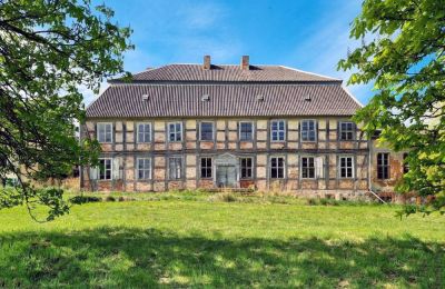 Manor House for sale 17337 Uckerland, Brandenburg:  Herrenhaus Hofseite