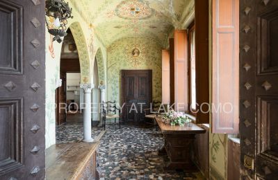 Historic Villa for sale Torno, Lombardy:  Entrance Hall