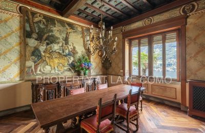 Historic Villa for sale Torno, Lombardy:  Dining Room