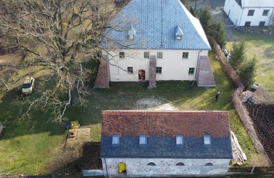 Manor House for sale Broniszów, Lubusz Voivodeship:  Drone