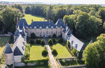 Castle for sale Vernon, Normandy, Drone view
