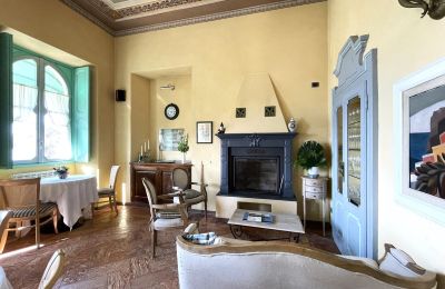 Historic villa for sale Bee, Piedmont, Large Hall