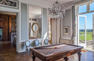 Castle for sale Gisors, Normandy, Billiard room