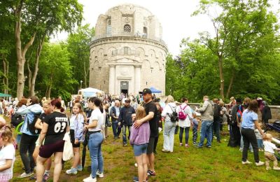 Historic tower for sale Szczecin, Narciarska 5a, West Pomerania, Dzień dziecka na wieży jako jedna z wielu imprez