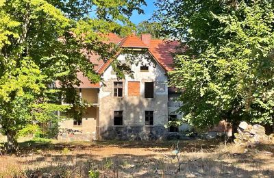 Historic properties, Old forester's lodge on Lake Hajka in West Pomerania