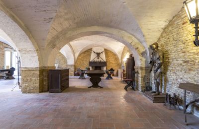Historic properties, Palace with historic interior and garden near Ancona