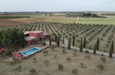 Country home for sale Almagro, Almagro, Castile-La Mancha, Drone view