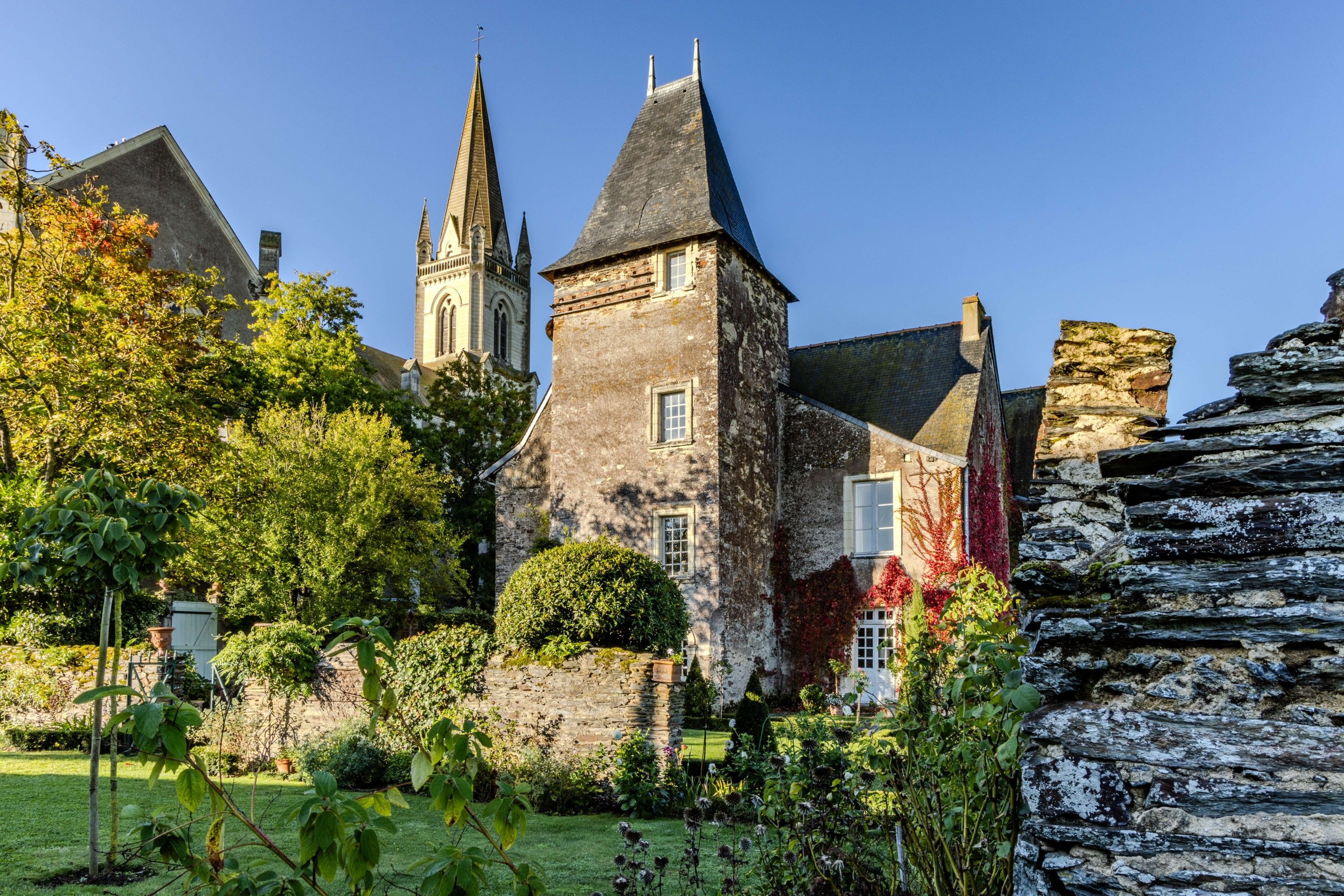 Photos French country house with historic interieur
