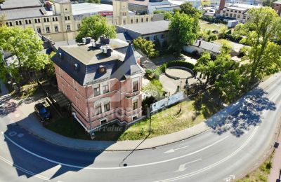 Historic Villa for sale Radomsko, Kolejowa  2, Łódź Region, Drone view