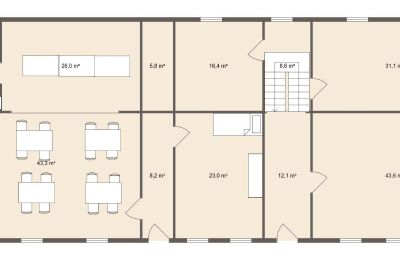 Castle for sale 06632 Gleina, Saxony-Anhalt, Side Wing - EG