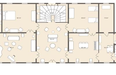 Castle for sale 06632 Gleina, Saxony-Anhalt, Main House - EG