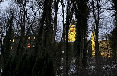 Historisk villa til salg 58762 Altena, Bachstraße 66, Nordrhein-Westfalen, Blick auf die Burg