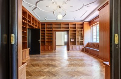 Historic Villa for sale Charlottenburg-Wilmersdorf, Westend, Berlin, Library
