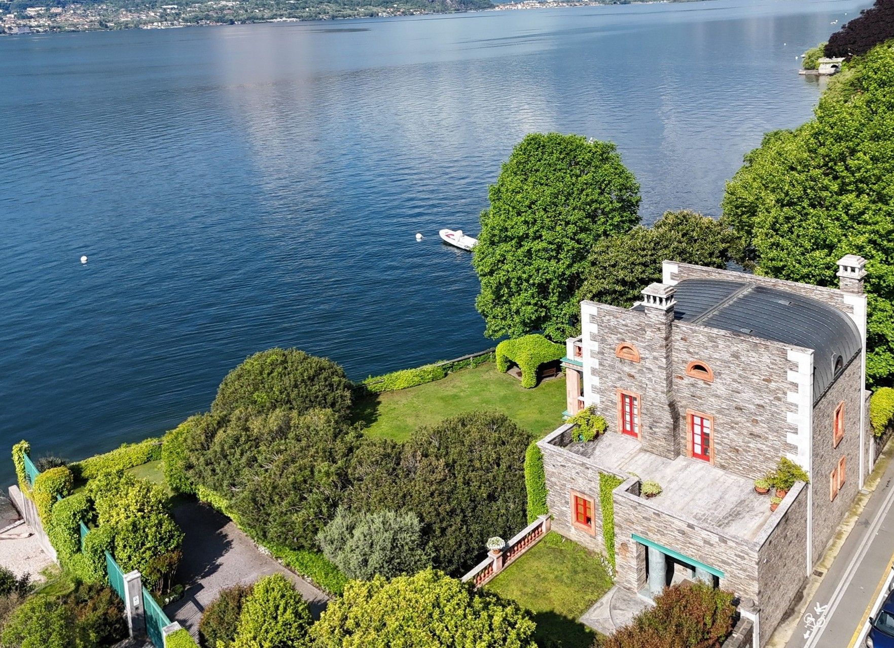 Photos Lakefront Villa in Verbania with Private Dock – Architectural Home by Aldo Rossi on Lake Maggiore